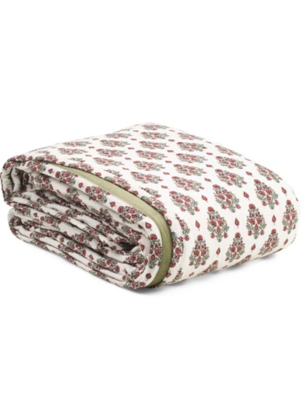 Lillian AUGUST HOME cotton paisley quilt